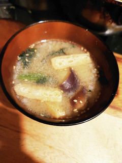 ナスとほうれん草玉ねぎもいるよ朝味噌汁☆-レシピのメイン写真