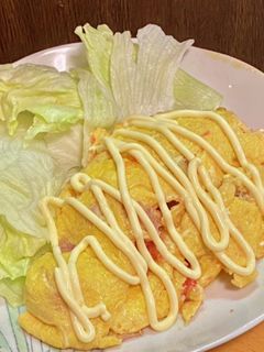 トマトとベーコンのオムレツ-レシピのメイン写真