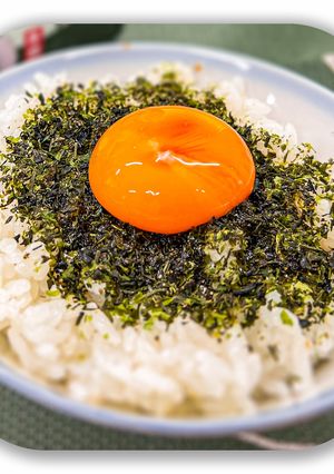 パリパリ卵かけご飯(ふりかけアレンジ)-レシピのメイン写真