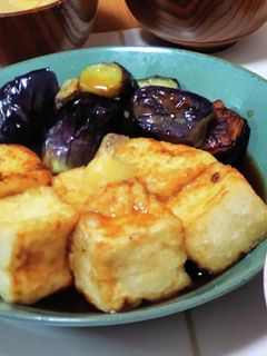茄子と一緒に!揚げ出し豆腐-レシピのメイン写真