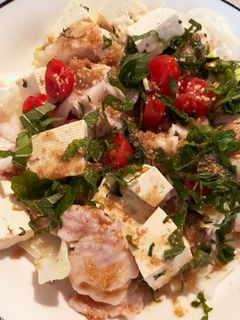 豆腐と豚冷しゃぶのサラダ-レシピのメイン写真