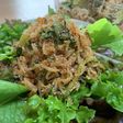 しらたきとキュウリの明太子炒め