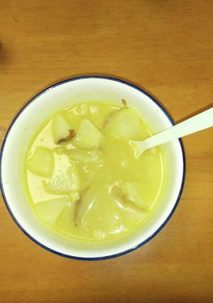 ダイエット！蒸しじゃがいもでスープ-レシピのメイン写真