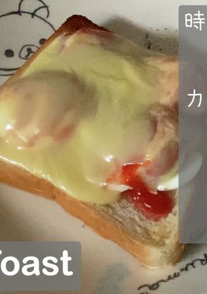 egg on toast-レシピのメイン写真