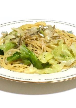 ちりめん野菜パスタ-レシピのメイン写真