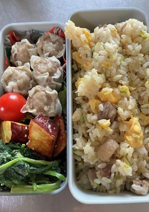 今日のお弁当（中学生と小学生）-レシピのメイン写真