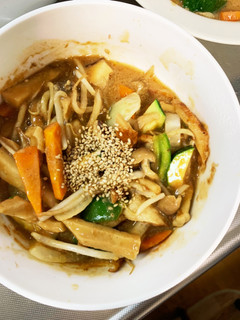 レンジ肉卵無チクワオイ炒飯味野菜炒め-レシピのメイン写真