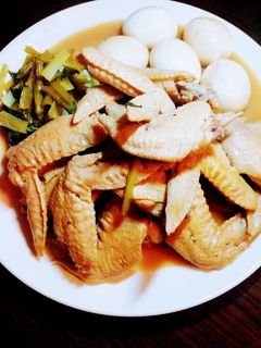 簡単☆手羽先と卵の黒酢煮-レシピのメイン写真