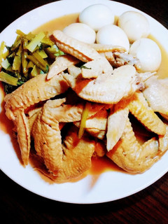 簡単☆手羽先と卵の黒酢煮-レシピのメイン写真