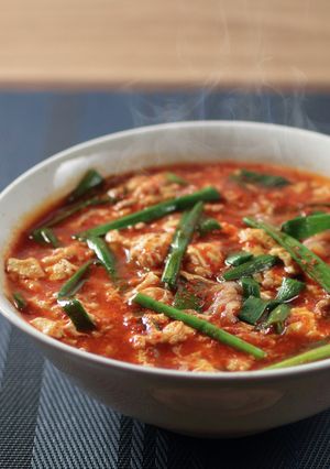 宮崎のご当地グルメの！　辛麺♪-レシピのメイン写真