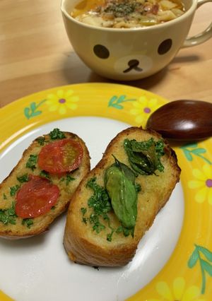 ガーリックトースト-レシピのメイン写真