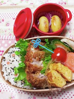 娘のお弁当、8日目-レシピのメイン写真