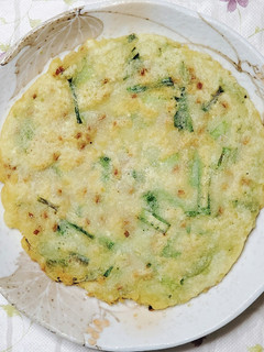 納豆ニラチヂミ-レシピのメイン写真