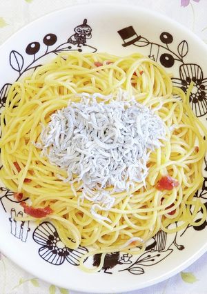 しらすと梅パスタ-レシピのメイン写真