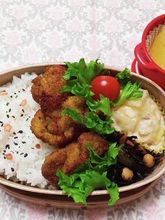 娘のお弁当、21日目-レシピのメイン写真