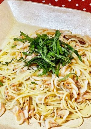 桜海老のスパゲティ-レシピのメイン写真