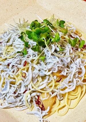シラスのスパゲティ-レシピのメイン写真
