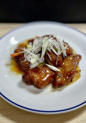 豚肩ロースで酢豚-レシピのメイン写真
