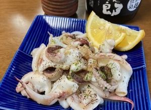 酒好き主人のおつまみ④いかげそバター焼き-レシピのメイン写真
