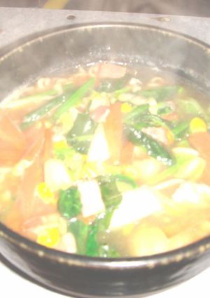 ☆野菜たっぷりでインスタントラーメン☆-レシピのメイン写真
