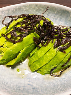 簡単!アボカド塩昆布-レシピのメイン写真