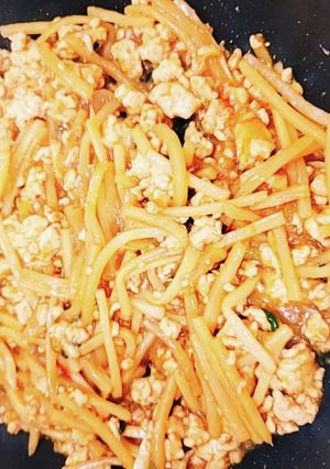 麻婆タケノコ-レシピのメイン写真