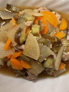 なすと豚肉の味噌煮-レシピのメイン写真