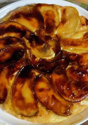 フライパンで☆米粉のリンゴケーキ-レシピのメイン写真