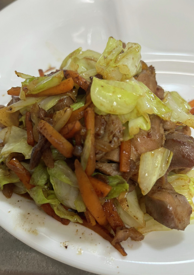 砂肝の野菜炒め-レシピのメイン写真