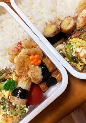 簡単お弁当に◎竹輪のチーズ磯辺焼き-レシピのメイン写真
