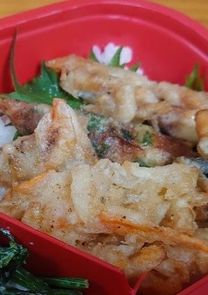 天丼ふう弁当-レシピのメイン写真