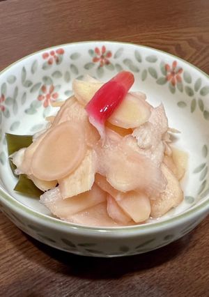 【おうち居酒屋】簡単・新生姜漬け-レシピのメイン写真