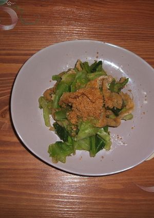 キャベツと油揚げの炒め物-レシピのメイン写真