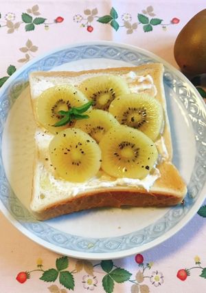 キウイの爽やかトースト✨-レシピのメイン写真