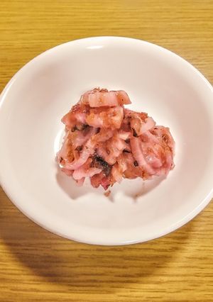 おつまみにも♡レンコンと梅☆-レシピのメイン写真