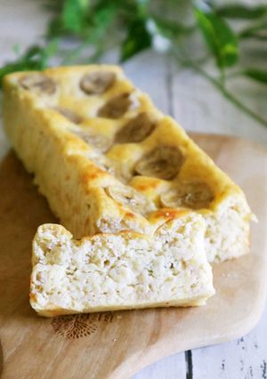 だぶるバナナケーキ-レシピのメイン写真