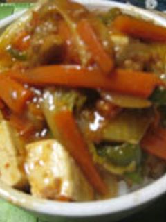 野菜のあんかけ丼★-レシピのメイン写真