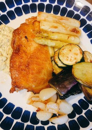チキンステーキ 粒マスタードのタルタル-レシピのメイン写真