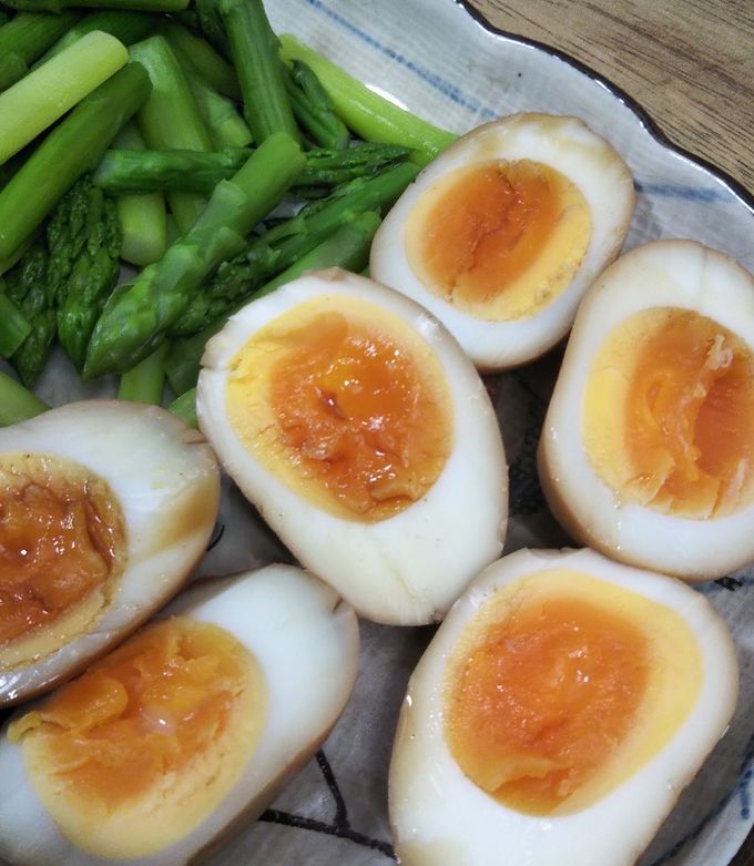 中も味しっかり煮卵 by ささささ＆＊ 【クックパッド】 簡単おいしい