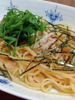 ツナマヨ明太子パスタ-レシピのメイン写真