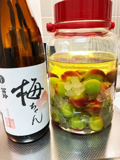 日本酒で梅酒-レシピのメイン写真