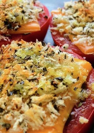 トマトのパン粉焼き-レシピのメイン写真