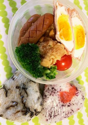 中学生男子　お弁当の日　6/11-レシピのメイン写真