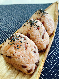 白米1:もち米1の炊飯器お赤飯-レシピのメイン写真