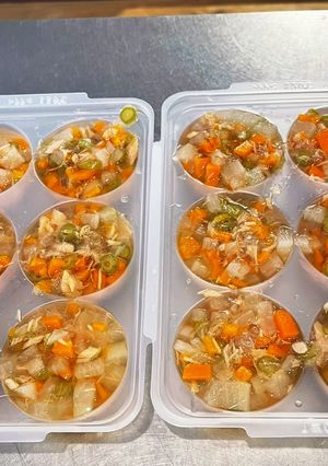 おばあちゃんの離乳食⑤ツナと野菜の和風味-レシピのメイン写真