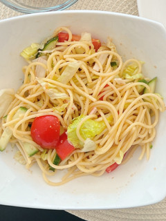 さっぱり冷やし中華風スパサラ♪冷製パスタ-レシピのメイン写真