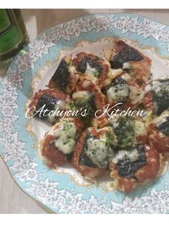 簡単!長芋つくねの海苔巻き-レシピのメイン写真