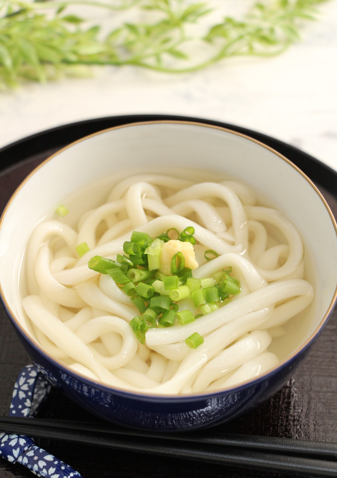 簡単！素うどん　白だし-レシピのメイン写真