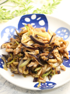 簡単!茄子と鯵のしょうが焼き-レシピのメイン写真