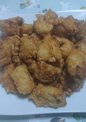 シーザードレッシングを加えた鶏の胸唐揚げ-レシピのメイン写真